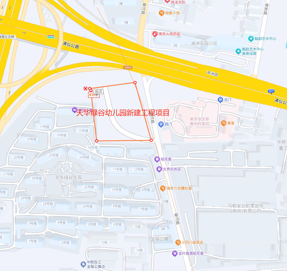 天华绿古鬃儿园新建工程